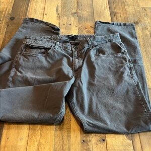 Paige Normandie Jeans Pants Grey Mens 33 GUC straight leg